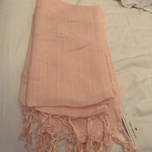 Love Quotes pink scarf NWT